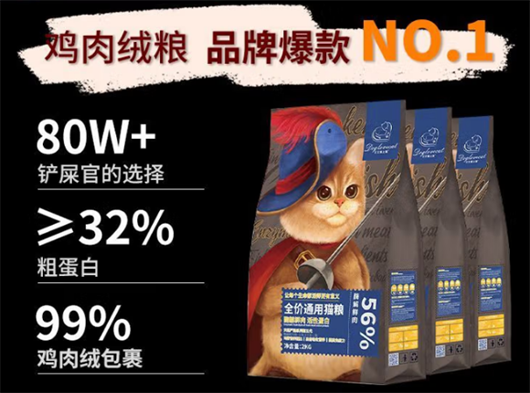 汪汪爱上猫猫粮安全吗
